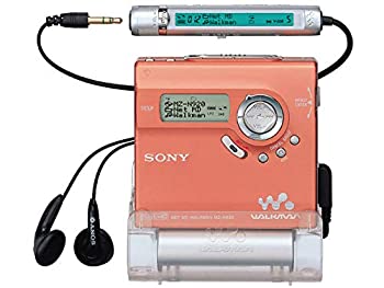 【中古-人並み外れたに好いたらしい】SONY Net MDウォークマン オレンジ色 MZ-N920 D