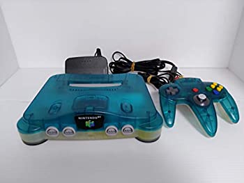 【中古-非常に良い】NINTENDO64本体 クリアブルー