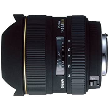 【中古】シグマ 12-24mm F4.5-5.6 EX DG ASPHERICAL キヤノン用