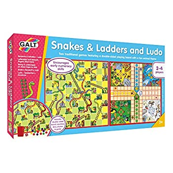 【中古-非常に良い】Galt Toys - Snakes and Ladders Ludo Game Set 9,188円