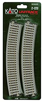 【中古】KATO HOゲージ 曲線線路 R610-22.5° 4本入 2-220 鉄道模型用品