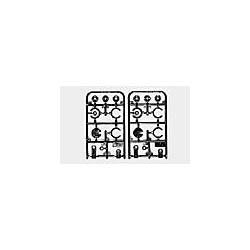 【中古-非常に良い】タミヤ R/C SPARE PARTS SP-598 C.V.A.ダンパーII(ミニ) V部品(ダンパーカラ