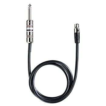 【中古】SHURE 楽器用ワイヤレスケーブル フォーンプラグ⇔Tini Q-Gコネクタ 0.76m WA302 【国内正規品】