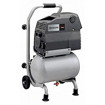 【中古】京セラ(Kyocera) 旧リョービ エアコンプレッサ ACP-60 10L 698450A その他-花・ガーデン・DIY-DIY・工具
