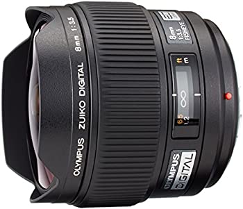 【中古-人並み外れたに似つかわしい】OLYMPUS 対角線広角レンズ ZUIKO DIGITAL ED 8粍 F3.5 Fisheye