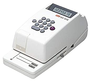 【中古】【輸入･日本仕様】マックス 電子チェックライタ/8桁 EC-310