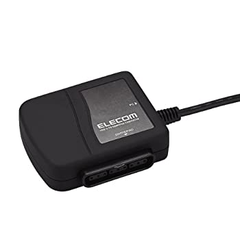 【中古-非常に良い】【輸入･日本仕様】エレコム ゲームパッドコンバータ USB接続 プレステ/プレステ2コントローラ対応 1ポート JC-PS101UBK