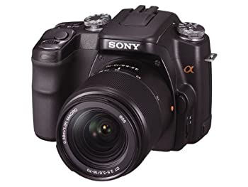 【未使用】【中古】ソニー SONY デジタル一眼レフカメラ α100 ズームレンズキット ブラック DSLRA100K/B