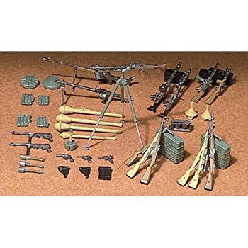 【中古-非常に良い】タミヤ 1/35 ミリタリーミニチュアシリーズ No.108 ドイツ陸軍 小火器セット プラモデル 35111
