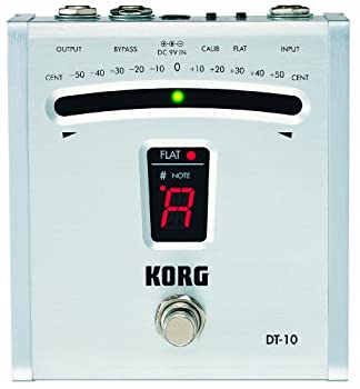 【中古】KORG デジタルチューナー フロアタイプ エレキギター/ベース用 DT-10
