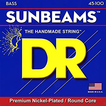 【中古-非常に良い】DR (デーアール) ベース弦 SUNBEAMS ニッケルメッキ .045-.100 NMLR-45 【国内正規品】