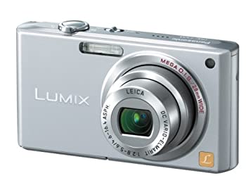 【中古-非常に良い】パナソニック デジタルカメラ LUMIX (ルミックス) プレシャスシルバー DMC-FX33-S
