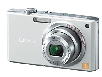 楽天市場】【中古】 パナソニック デジタルカメラ LUMIX DMC-FX01-W