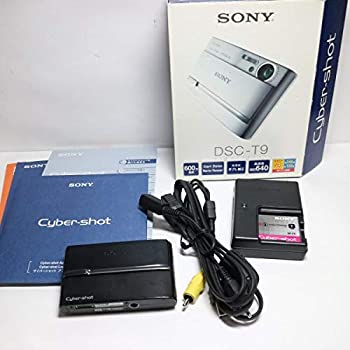 【中古-人並み外れたに好いたらしい】SONY サイバーショット DSC-T9 B (600万絵素 3倍望遠レンズ 黒いこと)
