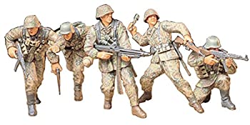 【未使用】【中古】タミヤ 1/35 ミリタリーミニチュアシリーズ No.196 ドイツ陸軍 歩兵 アタックチームセット プラモデル 35196｜ムジカ＆フェリーチェ店