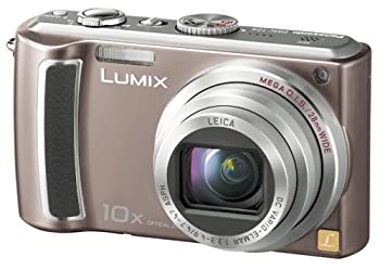 【中古-非常に良い】パナソニック デジタルカメラ LUMIX (ルミックス) ブラウン DMC-TZ5-T｜ムジカ＆フェリーチェ店 12,090円