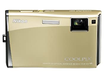 【未当て嵌める】【中古】Nikon デジタル写真機 COOLPIX (クールピクス) S60 分限者ゴールド COOLPIXS60GL
