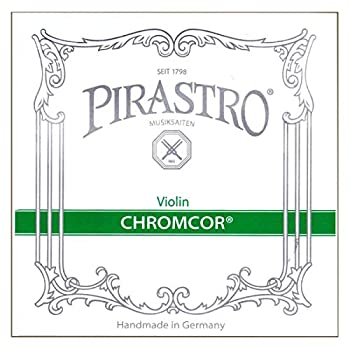 【中古-非常に良い】PIRASTRO CHROMCOR クロムコア バイオリン弦 E線 クロムスチール 4/4 ボールエンド 3191