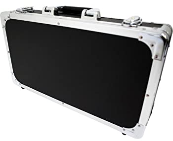 【未使用】【中古】KC エフェクターケース EC-50/BK ブラック (内寸 425 x 220 x 55+20mm)｜ムジカ＆フェリーチェ店