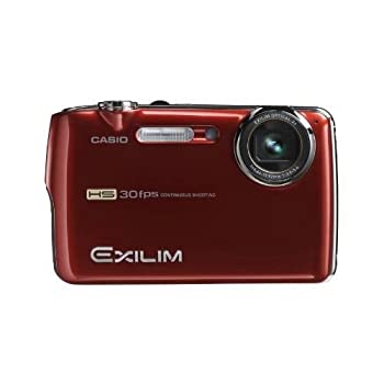 【中古】CASIO デジタルカメラ HI-SPEED EXILIM EX-FS10 レッド EX-FS10RD|ムジカ&フェリーチェ店