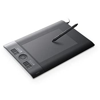 【中古-人並み外れたに好いたらしい】【インポート･日本遣りかた】Wacom プロフェッショナルペンタブレット M大きさ 紙と書き込みに迫る書き味 Intuos4 PTK-640/K0