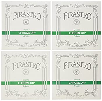 【中古-非常に良い】PIRASTRO CHROMCOR クロムコア 4/4バイオリン弦セット 319020