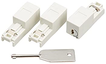 【未使用】エレコム ネットワークセキュリティ RJ45コネクタジャック鍵付プロテクタ3個 ESL-LAN1 8,449円