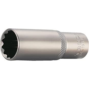 【未使用】【中古】TRUSCO(トラスコ) ディープソケット 12角タイプ 差込角12.7 対辺24mm T4-24WL|ムジカ&フェリーチェ店