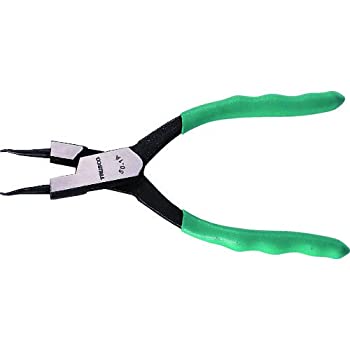 【未使用】【中古】TRUSCO(トラスコ) スナップリングプライヤー 孔用 Φ1.0 直爪50型 50-1A|ムジカ&フェリーチェ店
