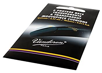 【中古-非常に良い】バンドーレン マウスピース・クッション 0.35mm(0.014inch) クリア 6枚入