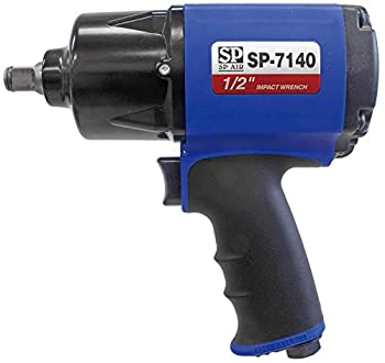 【未使用】【中古】エスピーエアー(SP) エアーインパクトレンチ(12.7角) 締付トルク(N・m)：50～450 SP-7140｜ムジカ＆フェリーチェ店