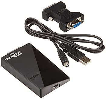 【中古-非常に良い】【輸入･日本仕様】Logitec ディスプレィアダプタ USB Full HD対応 LDE-WX015U