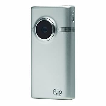【未当て嵌める】【中古】Flip Mino 固定ディスク Video Camera 毛はらい金属元素 8GB%ｶﾝﾏ% １２０分 2ndGene