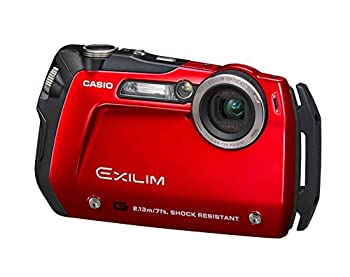 【未当て嵌める】【中古】CASIO デジタル写真機 EXILIM-G 赤いこと EX-G1RD