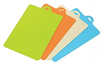 【未当て嵌める】【中古】イノマタ舎密学 使い分け居敷きまな板 4枚仕掛ける 約24×38.2cm×厚さ1粍