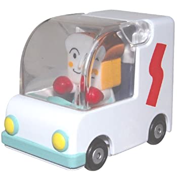 【未使用】【中古】アンパンマン ミュージアムシリーズ GOGOミニカー しょくぱんまんごうとしょくぱんまん