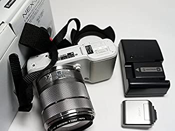 【未使用】【中古】ソニー SONY デジタル一眼α NEX-3 ズームレンズキット ホワイト NEX-3K/W
