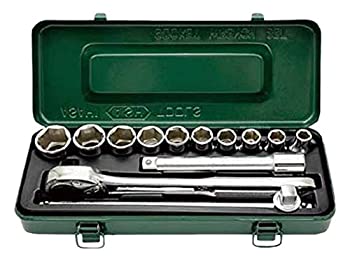 【未使用】【中古】ASH 6角ソケットレンチセット12.7□&times;13PCS VJS4101｜ムジカ＆フェリーチェ店