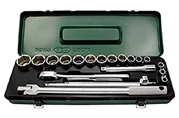 【未使用】【中古】ASH 6角ソケットレンチセット12.7□&times;20PCS VJS4151｜ムジカ＆フェリーチェ店