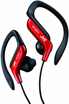 【未使用】【中古】JVC HA-EB75-R イヤホン 耳掛け式 防滴仕様 スポーツ用 レッド
