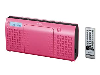 【中古-非常に良い】SONY CDラジオ E70 ピンク ZS-E70/P