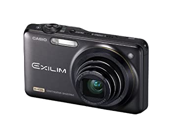 【中古-人並み外れたに似つかわしい】CASIO デジタル写真機 EXILIM EX-ZR10 黒いこと EX-ZR10BK