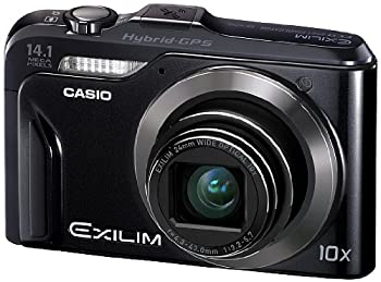 【中古-人並み外れたに似つかわしい】CASIO デジタル写真機 EXILIM EXH20G 1410万絵素 光学10倍望遠レンズ EX-H20GBK 黒いこと