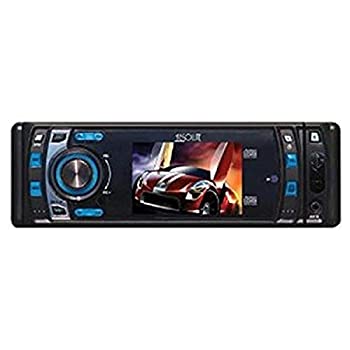 【未使用】【中古】Absolute DMR400 4-Inch In-Dash Receiver with DVD Player Flip Down Detachable Panel%ｶﾝﾏ% T feet Screen by Absolute
