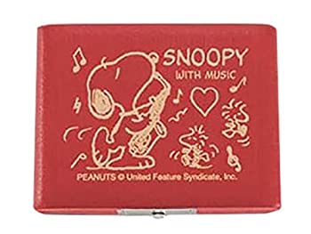 【中古-非常に良い】スヌーピー リードケース アルトサックス（5枚入）レッド