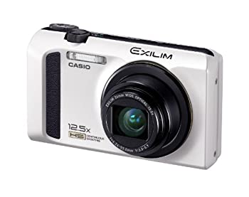 【未当て嵌める】【中古】CASIO デジタル写真機 EXILIM 白いこと EX-ZR100WE