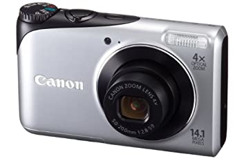 【中古-非常に良い】Canon デジタルカメラ PowerShot A2200 シルバー PSA2200(SL)|ムジカ&フェリーチェ店