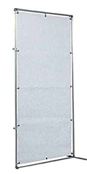 【未使用】【中古】吉野 火花用衝立アルミパイプ 1×2 接続固定 YS12JFBW