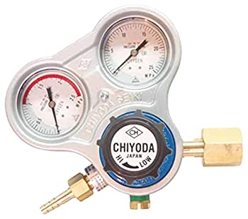 【未使用】【中古】千代田 酸素用調整器スタウト(関東式)乾式安全器内蔵型 SROAE
