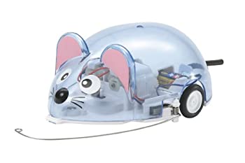 【中古-非常に良い】タミヤ 楽しい工作シリーズ No.198 壁づたいメカ工作 (ねずみ) 70198